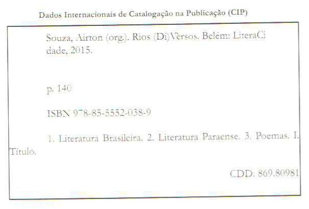 Rios (Di)Versos ISBN